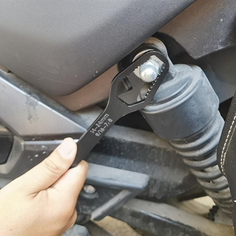 2PCS Adjustable Torx Wrench Set Large Small Self Tightening Double Ended 3-17mm 8-24mm for Auto Repair Home DIY Tools