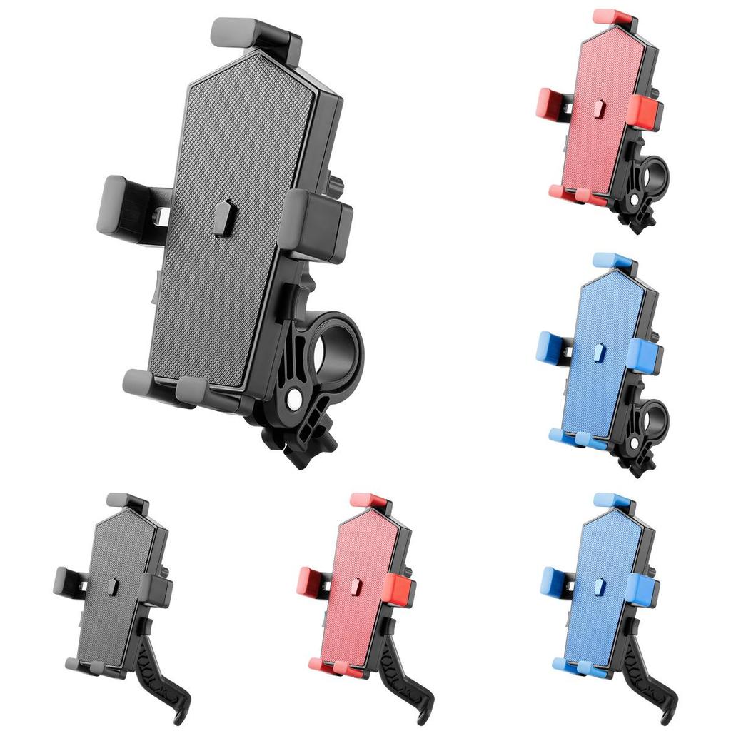 Bicycle Phone Holder With 360 Degree Rotation And Oneclick Lock For Cycling Commuting