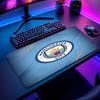 Tappetino per Mouse con Motivo Calcio Manchester City Non?Tappetino Mouse da Gioco Antiscivolo con Base in Gomma per Scrivania Ufficio Casa