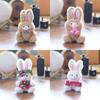 Keychain Rabbit Plush Bunny Pp Cotton Fill Valentines Day Gift Bag Decoration