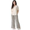 Modal pajamas women's summer short-sleeved trousers high-end casual can be worn outside cool ice silk loungewear thin suit