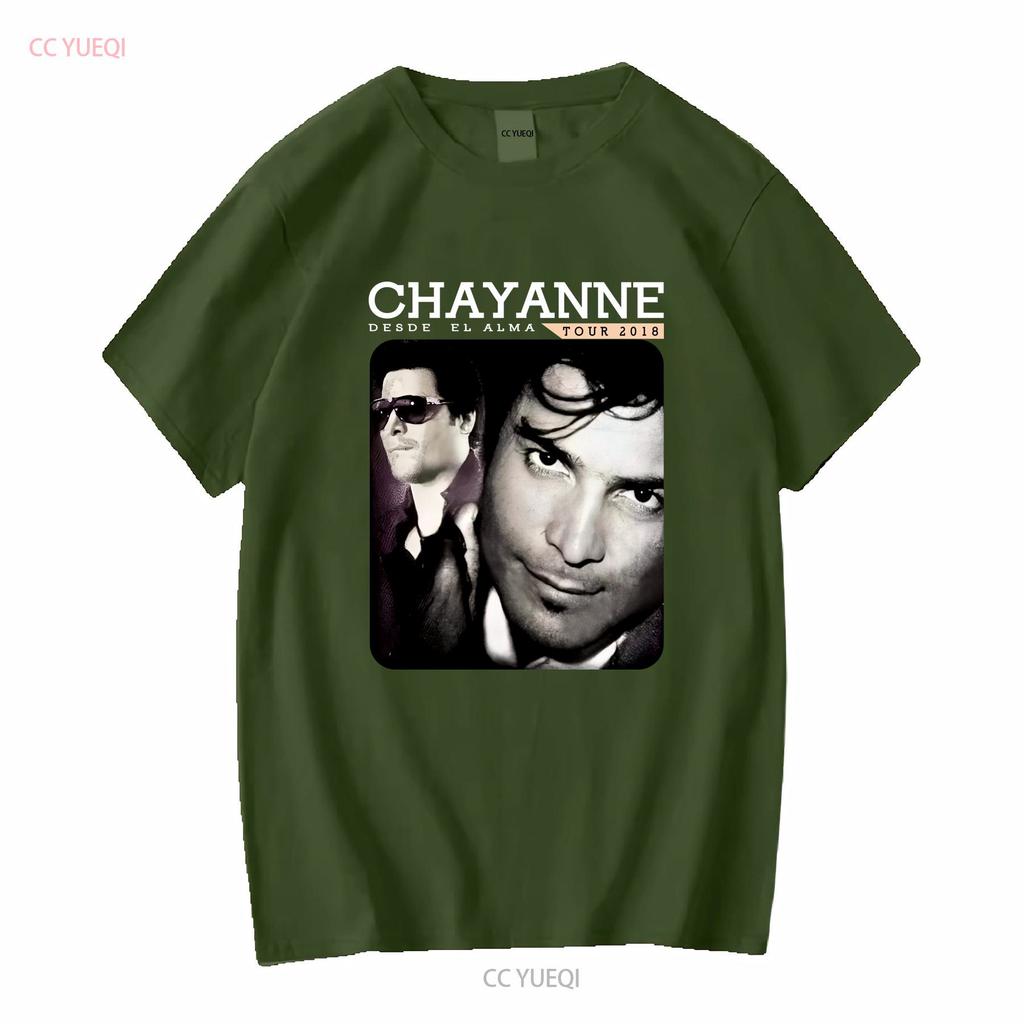 Vtg Chayanne Singer Tour Concert Cotton Black S 5XL T Shirt AA1182 vintage Washed graphic Comfortable Slightly Stylish Soft