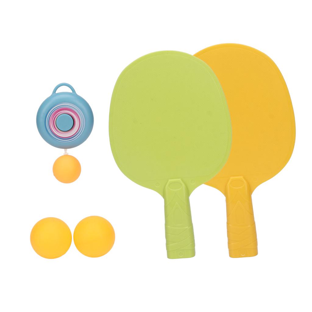 Indoor Hanging Table Tennis Hand Eye Coordination Toy 2 Racket Hanging Pingpong Trainer for Children Adult