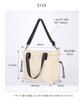 Altro Rose Mocha Tote Bag for Women, Large Capacity, 2-Way Shoulder Bag, Handbag, Zippered, Lightweight, Quilted, Nylon, Divider, Cute, Popular