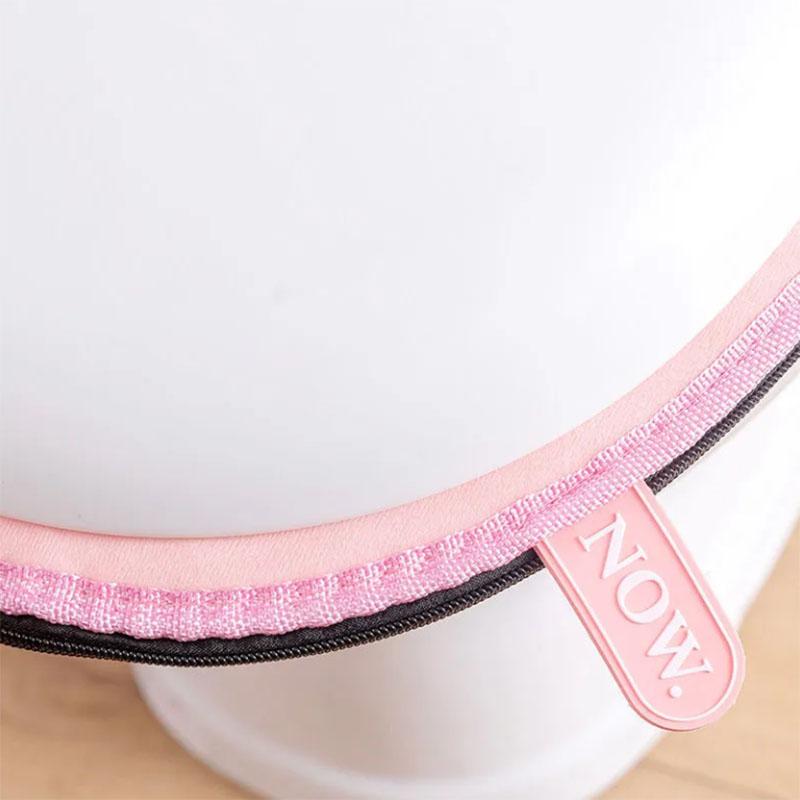 Household Plush Toilet Seat Cushion Toilet Washer Thickened Solid Color Waterproof Zipper Toilet Cover