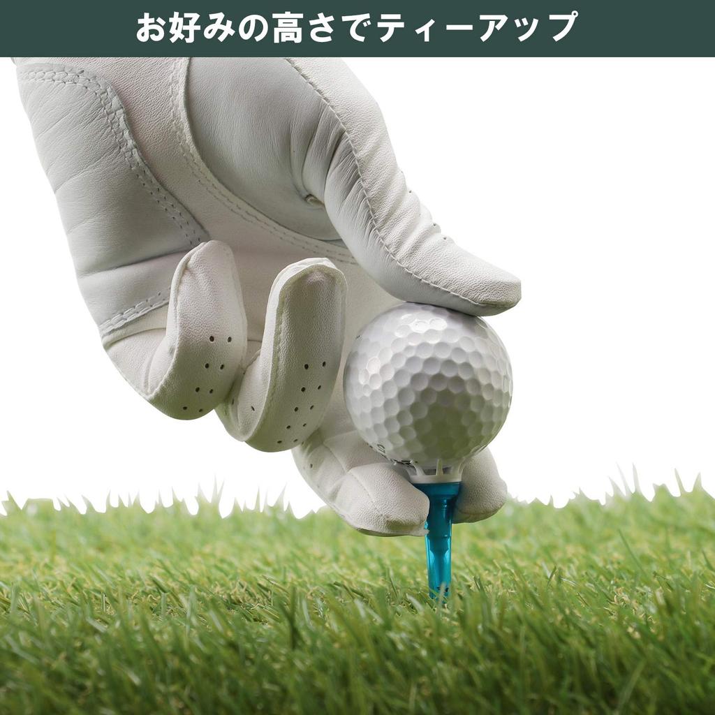 Tabata Golf Tee Plastic Tee 49mm Lift Tee Short GV1413 S