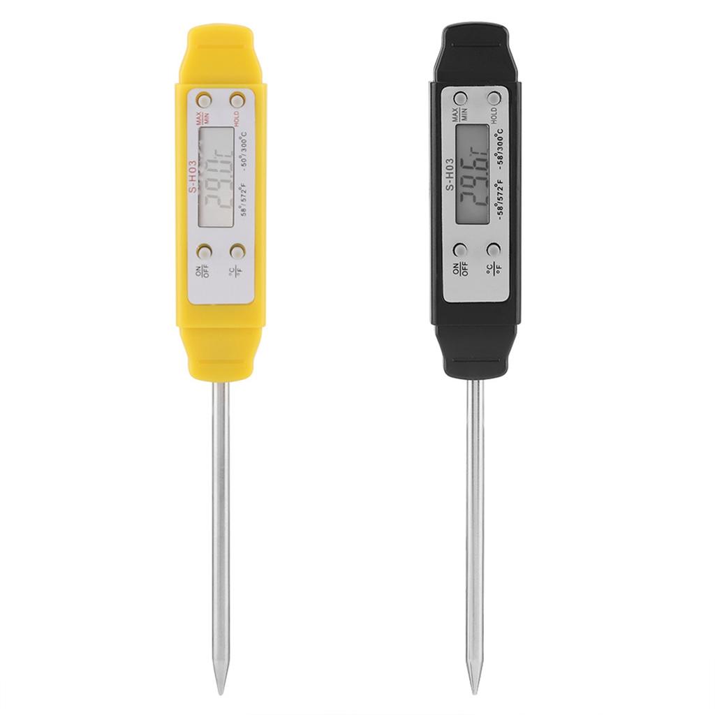 1Pc Instant Reading Digital Food Thermometer Kitchen Cooking BBQ Meat Probe