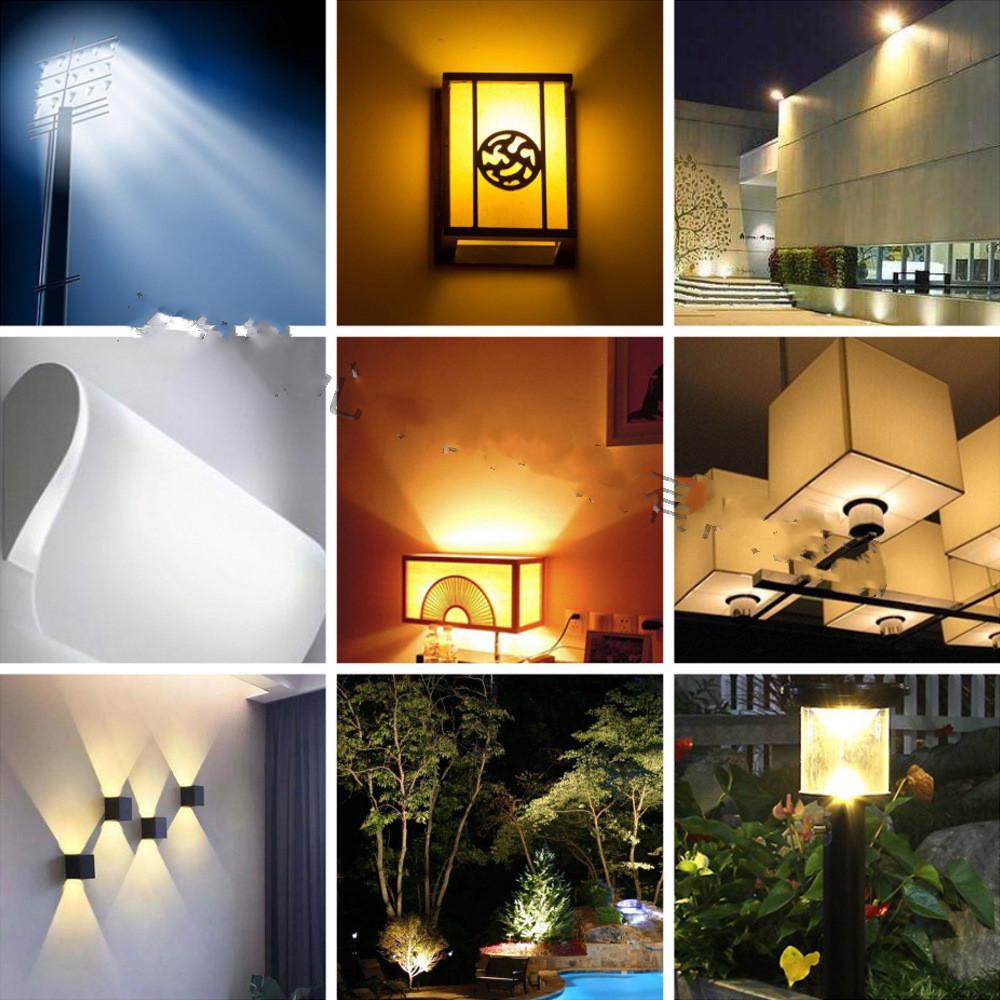 R7s Led Glass Lamp Waterproof White Light For Residential And Spaces