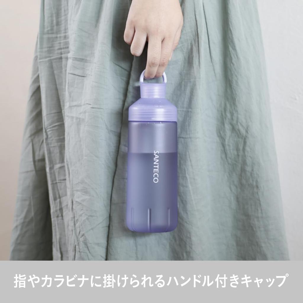 CB Japan Ocean Beverage Direct Rubberized Cold Water SANTECO Bottle, Drinking, [Purple], 946ml, Only, Pastel,