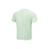 Li-Ning Running Series Solid Color Logo Crew Neck Short Sleeve T-Shirt Men Tops Bamboo-Green ATST519-4
