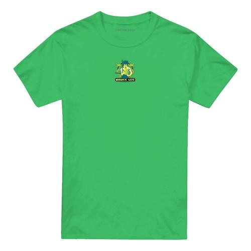 Bruce Lee Unisex Adult Double Dragons T-Shirt