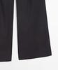 Masimodutti Cotton Blend Pleated Wide Pants