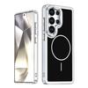 Applicable To Samsung S26Ultra Bright Two-color Magnetic Mobile Phone Case S25Ultra Matte A57 Anti-drop A37 Set