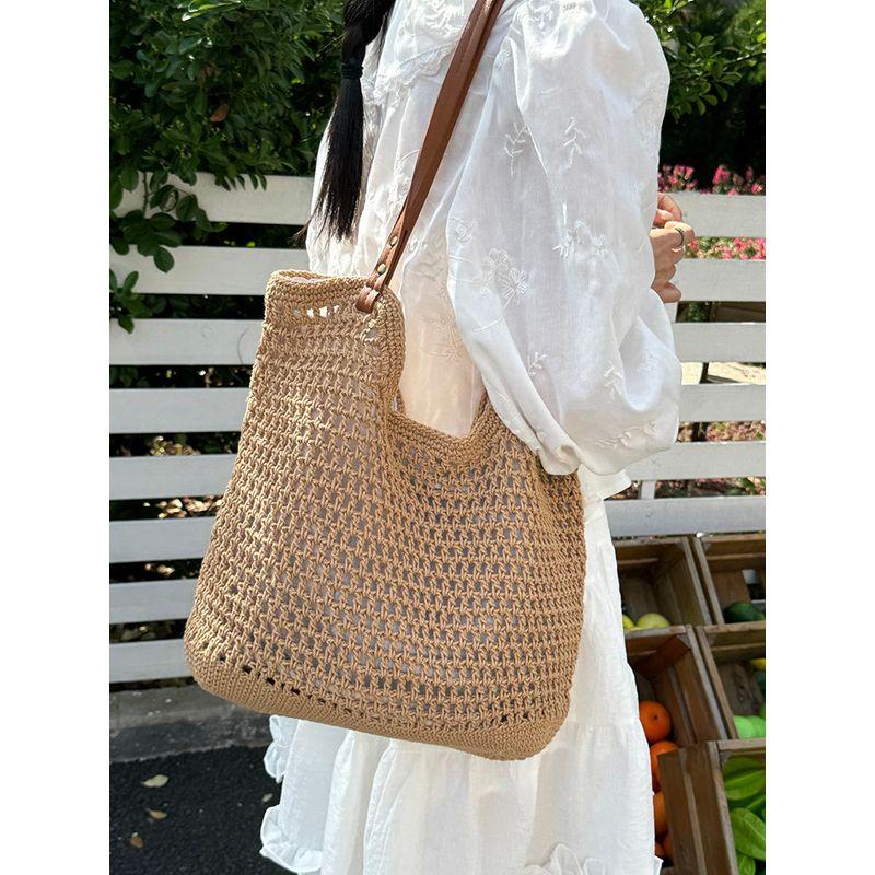 Bag Women's Seaside Holiday Handmade Woven Beach Bag