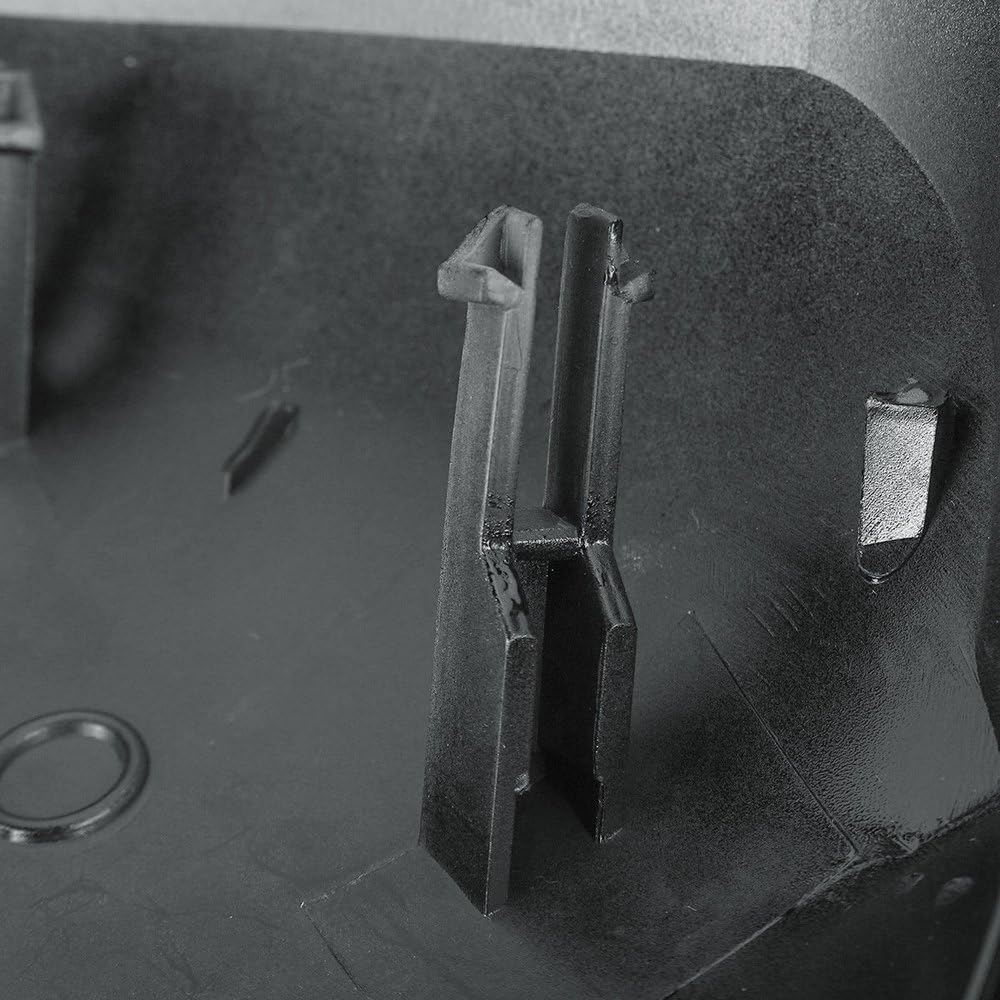 GSRECY Door Side Wing Rearview Mirror Cover Cap Compatible with BMW F20 F21 F87 M2 F23 F30 F36 X1 E84 Gloss Black - M4 Style (Pack of 2)