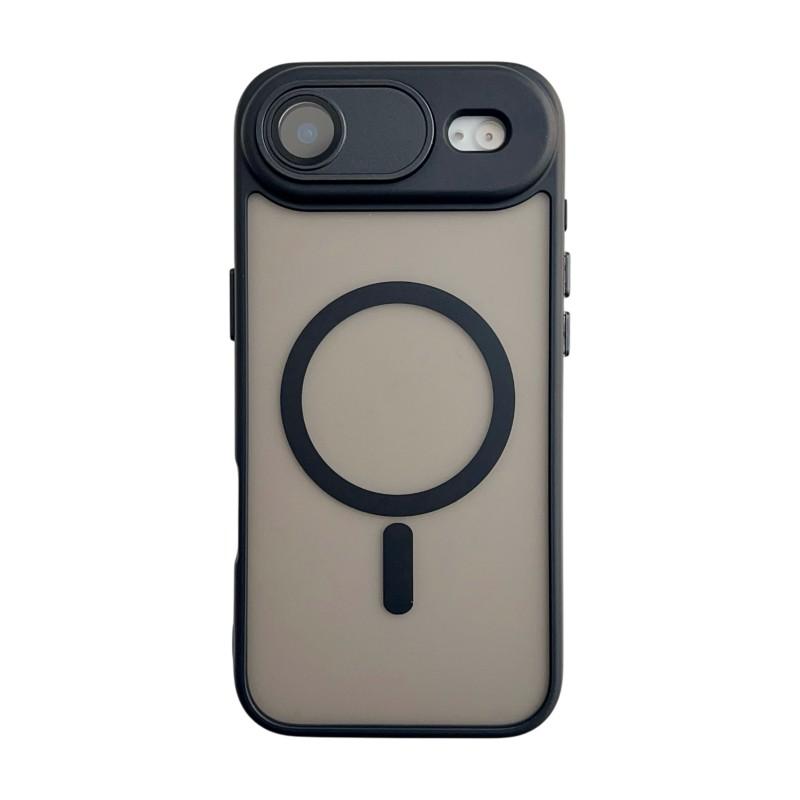 For iPhone Air Magnetic Back Cover WANLONFENG QB1 Series PC TPU Shockproof Phone Case