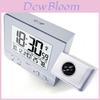 Despertador Digital com Projeção de Temperatura e Hora para Decoração de Casa e Uso Diário