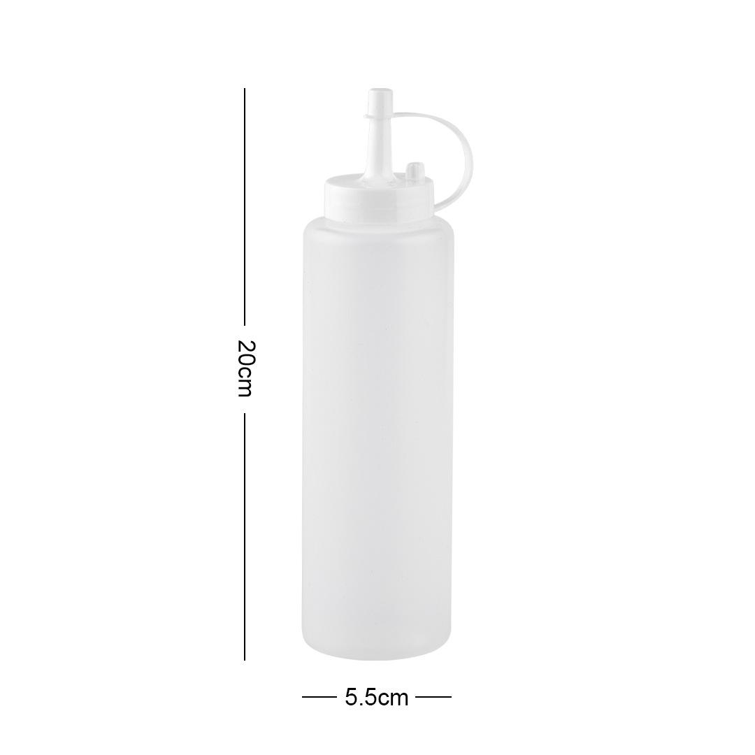 Squeeze Bottle Plastic Squeeze Bottle Ketchup Salad Sauce Mustard Sauces Olive Oil Plastic Pointed Seasoning Bottle Kitchen