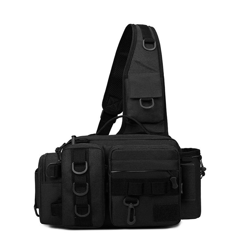 

BEPAN New Durable Fishing Waist Bag Multifunctional Shoulder Backpack Chest Bag Lure Tackle Storage Tool for Men Outdoor Angling Gear