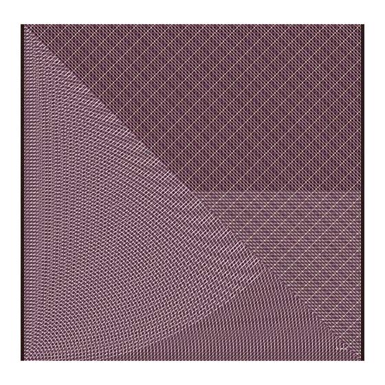 Asakura Senfu Furoshiki - Approx. 96 x 96cm Asakura Senfu Super Water Repellent Furoshiki Nagare Plain Weave Twill Arc
