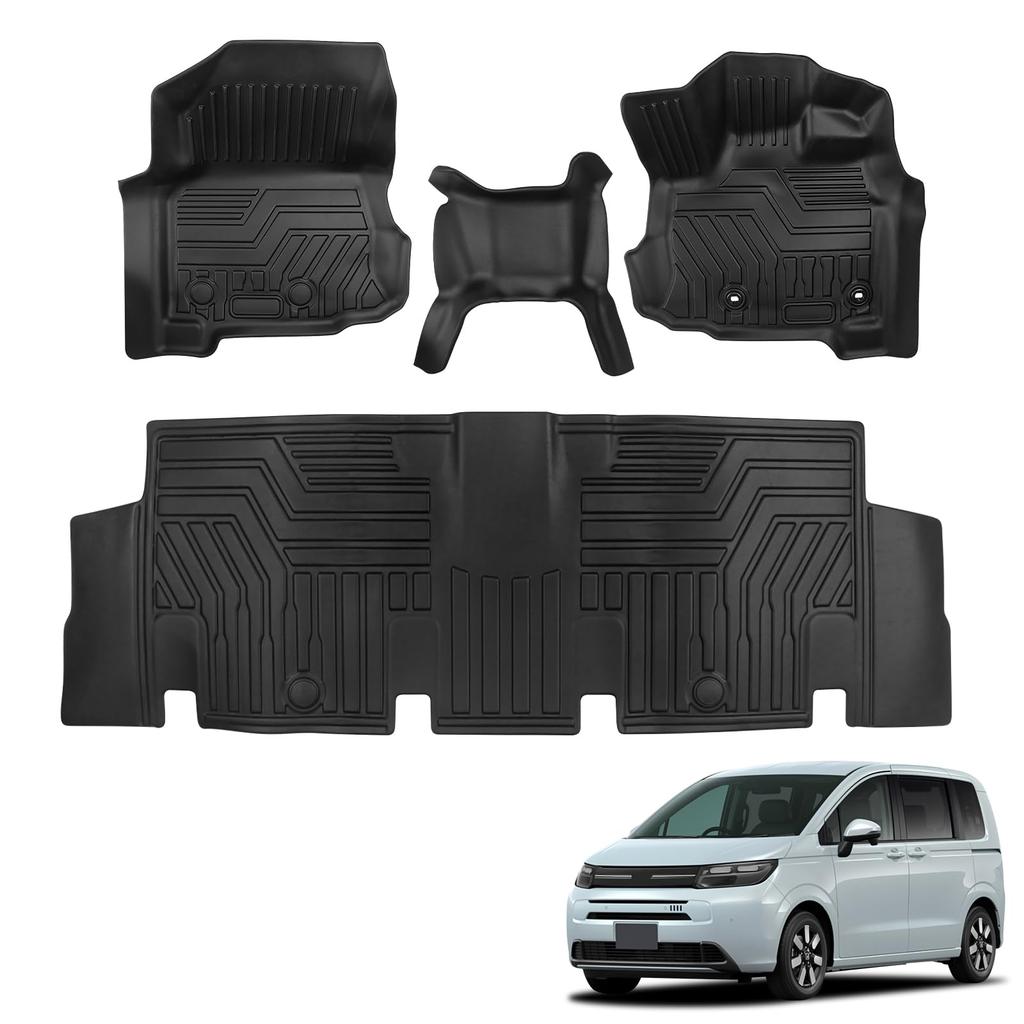 New Freed GT Series Floor Specially Designed for Hybrid 3D Floor TPE Stain Easy to Car 3D Abrasion Waterproof Custom Protective Set of 4 GT Series