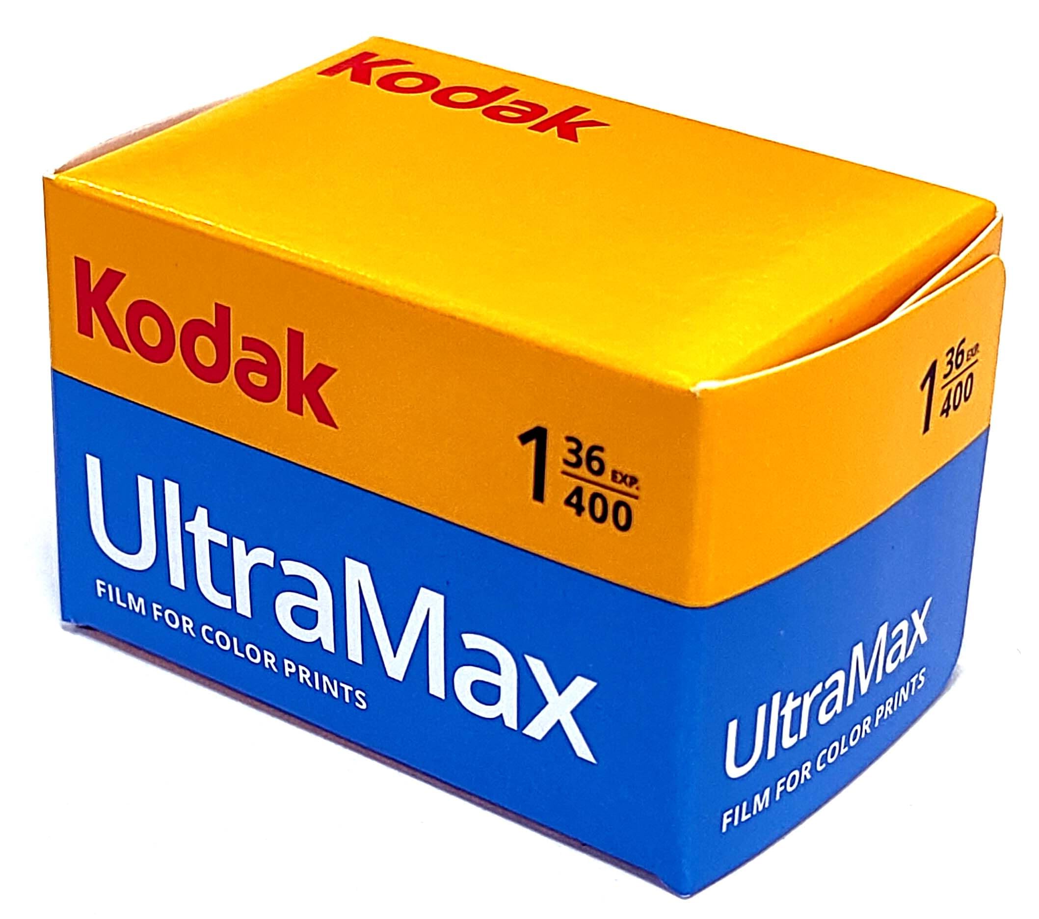 

Кольорова негативна плівка Kodak KODAK UltraMAX кадри 400-135-36 [арт.]