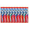Colgate 3-fach-Wirkung Weiche Zahnbürste (10 Stück, zufällige Farbe)