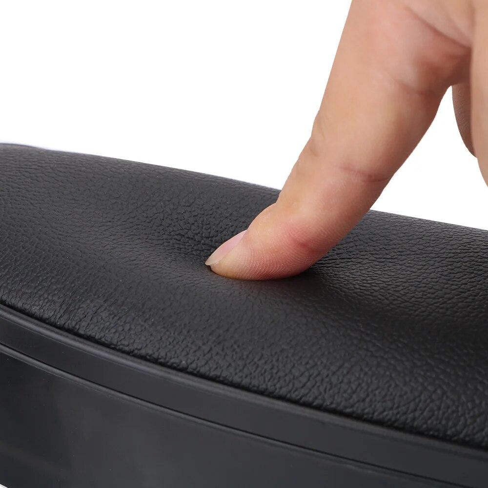 Auto Decorations Adjustable Height Self-adhesive Anti-fatigue Car Armrest Box Storage Case Anti Slip Mat Hand Elbow Support