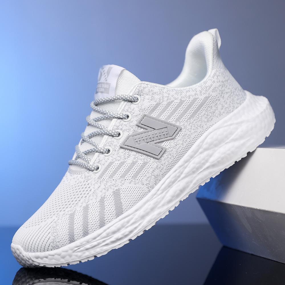 2024 Trendy Versatile Flyknit Mesh Sporty Casual Running Shoes for Men & Women 