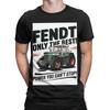 Fendt the Power You Can 27 SFunny Graphic 100% Cotton T-Shirt Fendt Tops Tees For Men