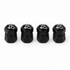 4Pcs Aluminum Car Tire Valve Caps Diamond Tyre Valve Airtight Cover Waterproof Dust For Alfa Romeo Giulietta GT 159 Automobiles Ctv122
