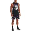 Under Armour Printed Letter Training Sleeveless Tank Top Men tops Black 1373758-001