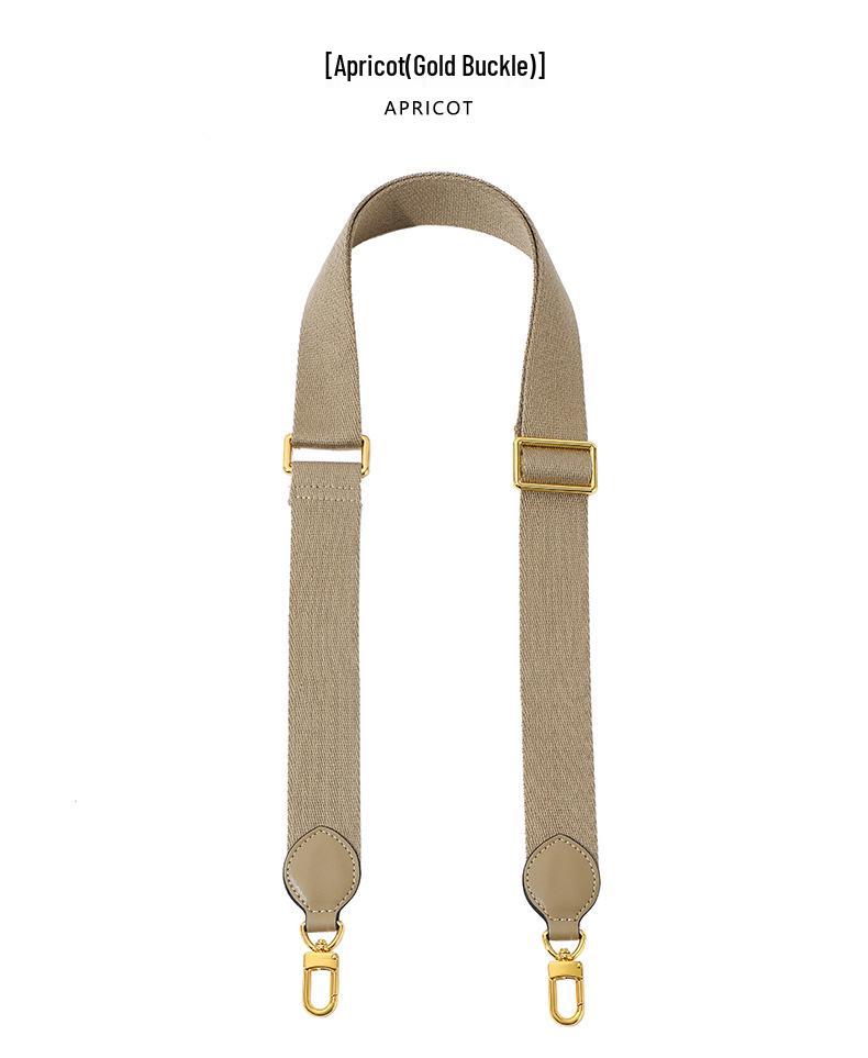Ma Huang Shi F-82 Verstelbare Crossbody Tas Riem, Hoogwaardig Canvas, Veelzijdige Brede Band Schouderriem Vervanging