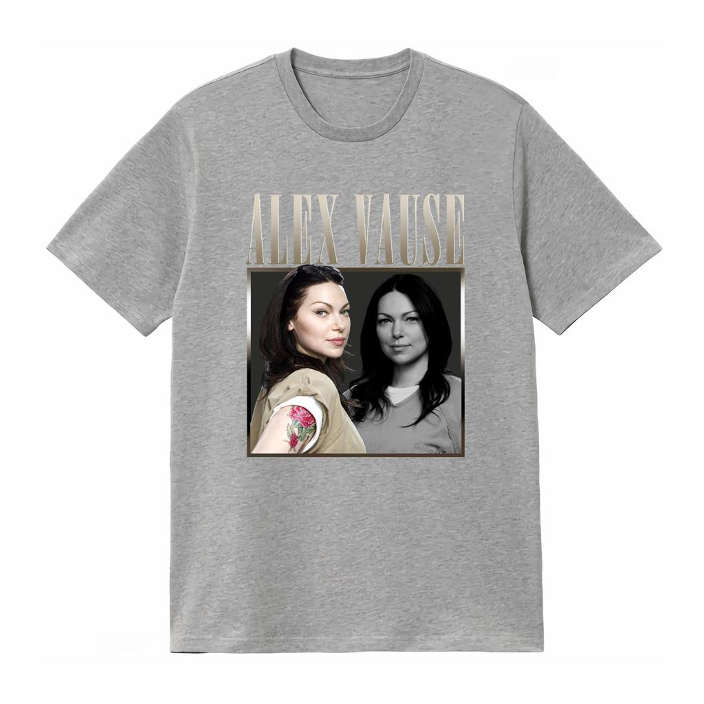 Alex Vause T Shirt s Style with Laura Prepon Design Retro Fashion for Unisexs Women Streetwear Comfortable  Summer T Shirt