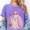 Glam Pink Boujee Halloween Ghost Shirt Comfort Colors® Spooky Diva Party Lover Tshirt Preppy Girl Fall Tee Sassy Pumpkin Season Autumn Vibes