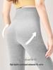Plus Size Women's High Waist Thermal Cotton-Wool Pants - Antibacterial, Autumn/Winter Base Layer