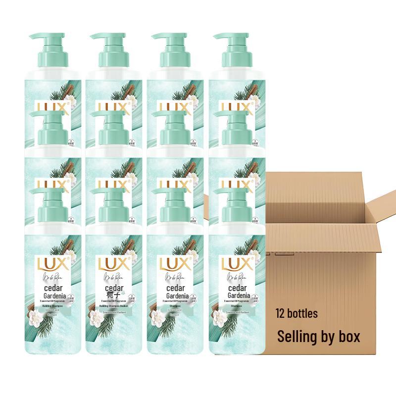 LUX Cedar Gardenia Scent Shampoo, 280ml x 12 Bottles Bulk Pack