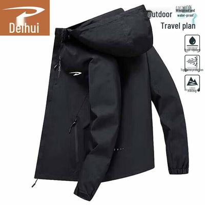 Deerhui Men's Hooded Outdoor Jacket