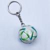 New Qatar World Cup Mascot Keychain La'eeb Pendant Football Souvenir Figurine Ornament Keyring