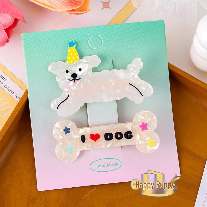 

Очаровательная заколка для волос в виде щенка для женщин или детей - Веселые и стильные аксессуары для волос 2024