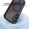 For Samsung Galaxy S25 FE Magnetic Case Skin Touch Matte Translucent PC + TPU Anti-Drop Phone Cover