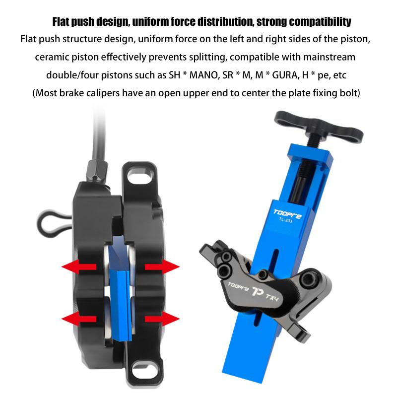 Mountain Bike Oil Disc Piston Reset Tool Road Bike Brake Caliper Hydraulic Clamp Reset