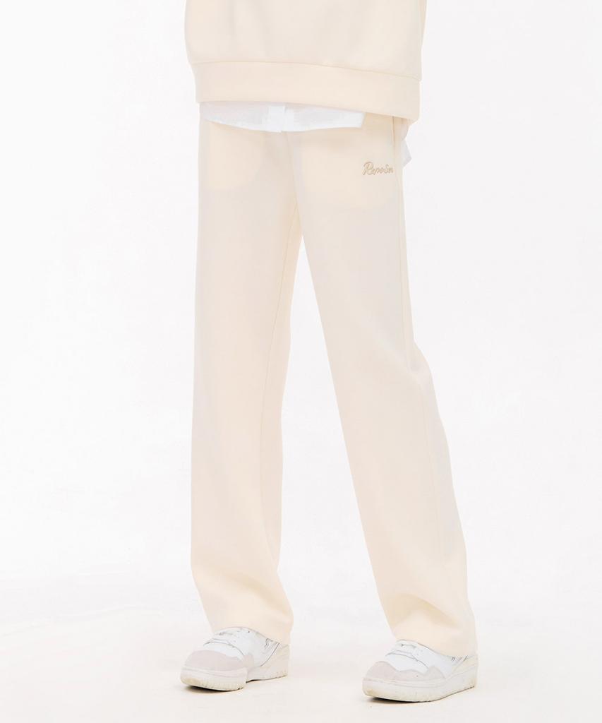 CHASECULT Women'S Straight Warm-Up Pants - Ivory