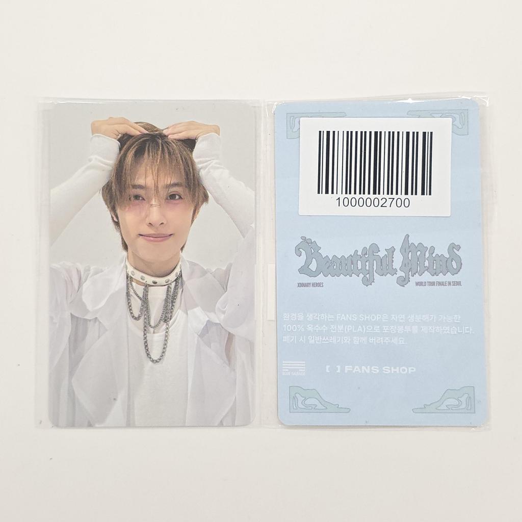 Xdinary Heroes Beautiful Mind Finale FANS SHOP Spezielle Fotokarte