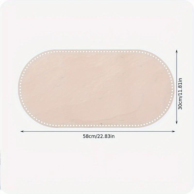 

2026 Latest Models Moses Basket Wood Bottom Oval Natural Wood Base Shaper for DIY Crochet or Knitting Weaving Crafts other&4.5mm