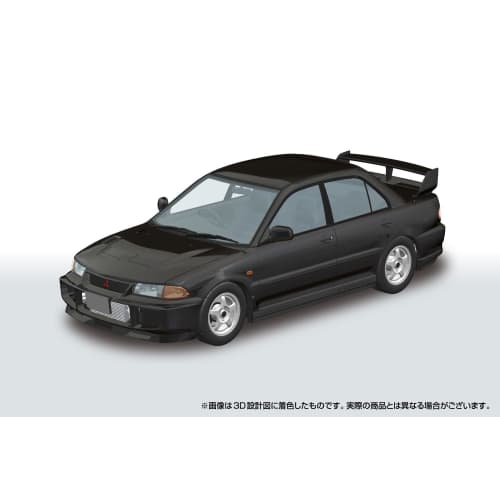 Aoshima Bunka Kyozai (AOSHIMA) 1/24 Scale Initial D No. 20 Kyoichi Sudo CE9A Lancer Evolution III Plastic Model Kit (First Production Bonus: A5 Specia