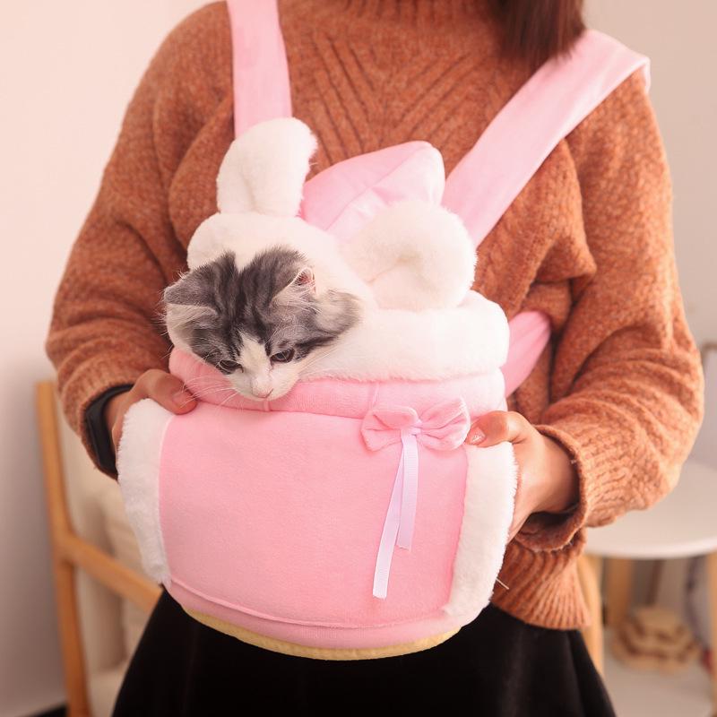 In Stock Portable Cat Carrier with Integrated Bed & Hand Warmer