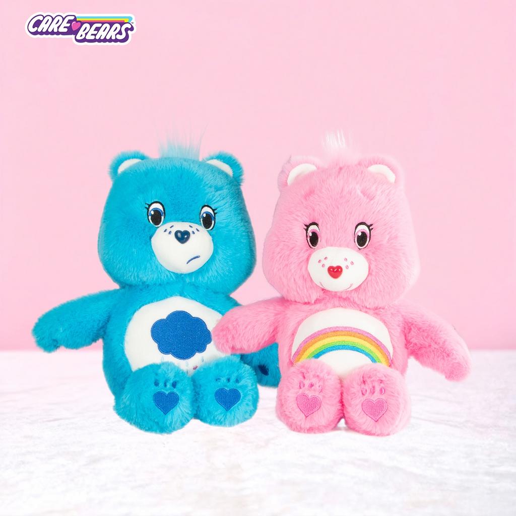 Care Bears Plush Toy 33cm Soft Toys Cute Stuffed Bear Cartoon Character Doll Kids Birthday Gift Home Decor Collection for Fans