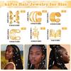 48 Pcs Dreadlock Hair Rings - European & American Hot Selling Style