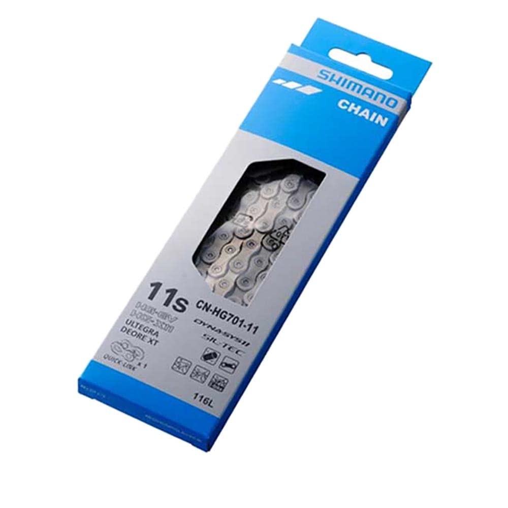 SHIMANO Chain 11 Speed Silver 116L HG-X11 524-11194/CN-HG701